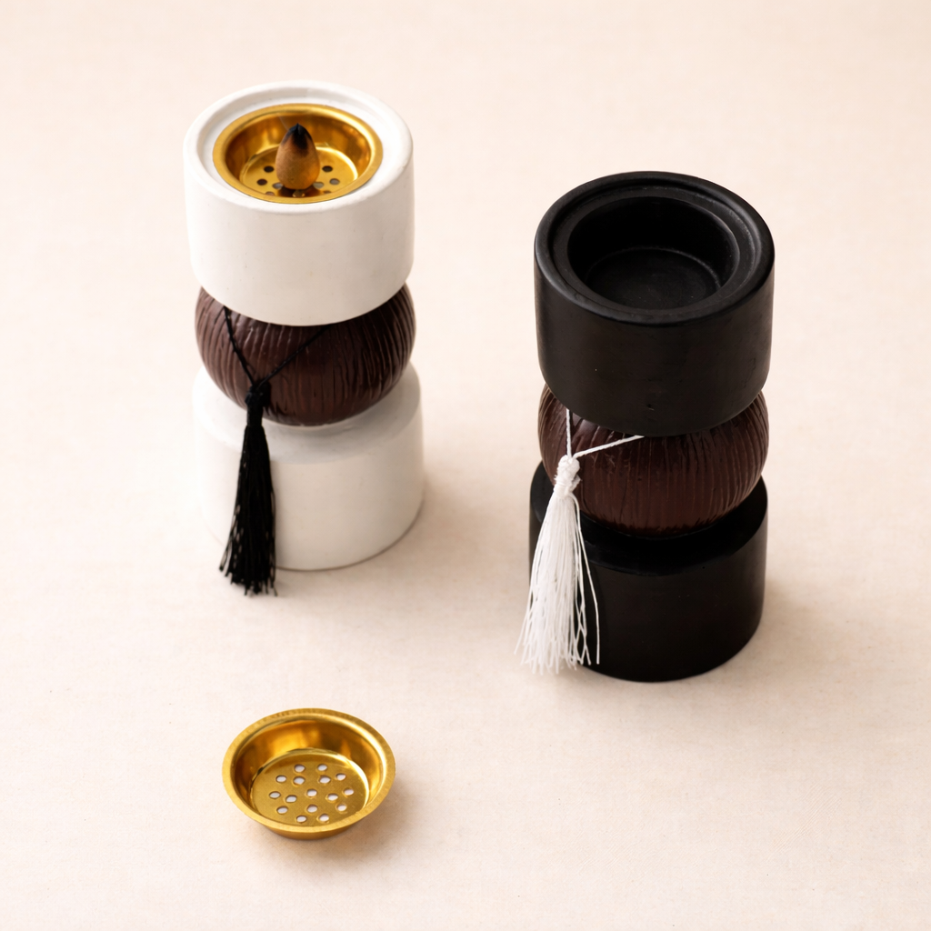 Bakhoor Burner (Modern White)