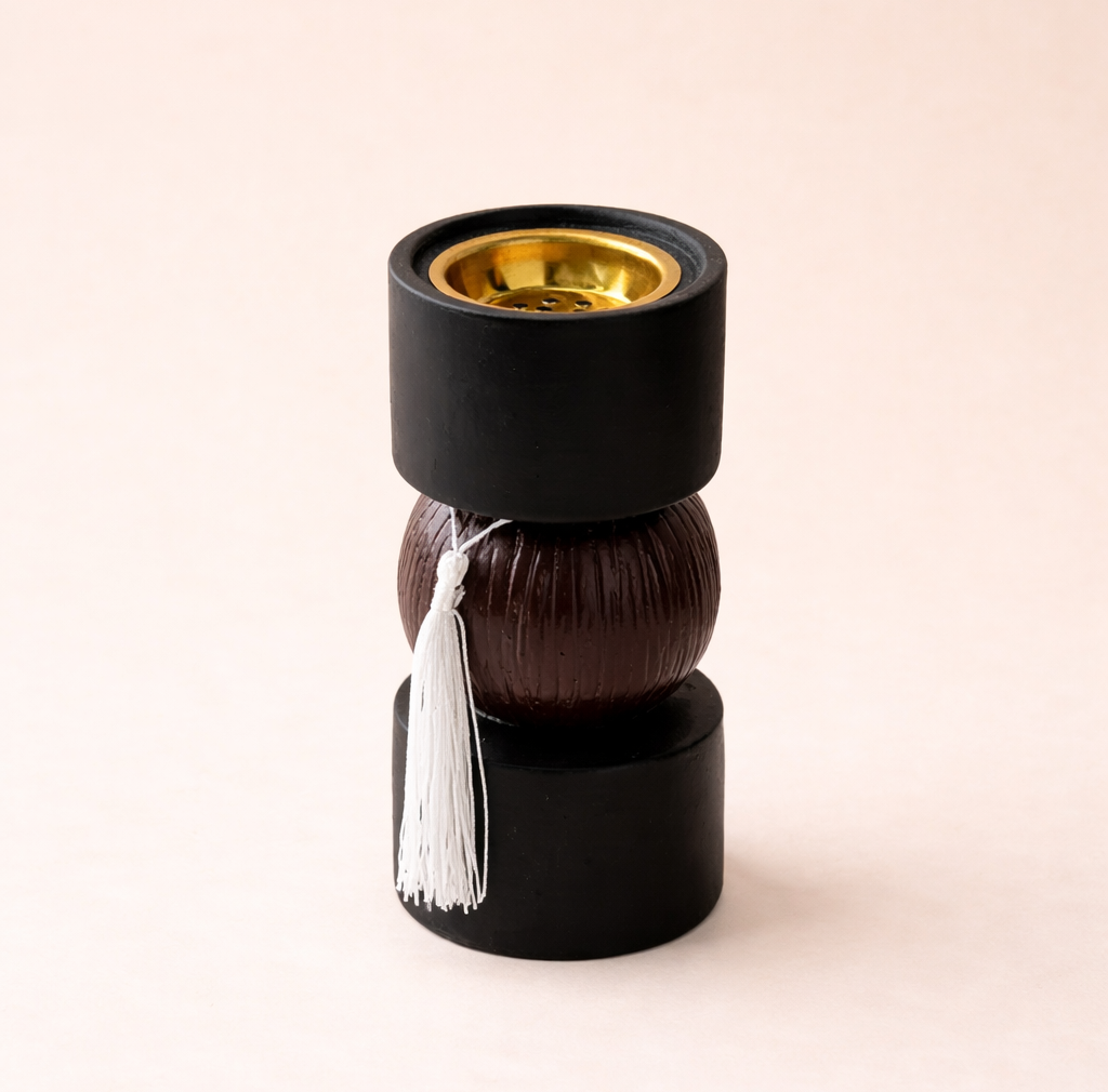 Bakhoor Burner (Modern Black)