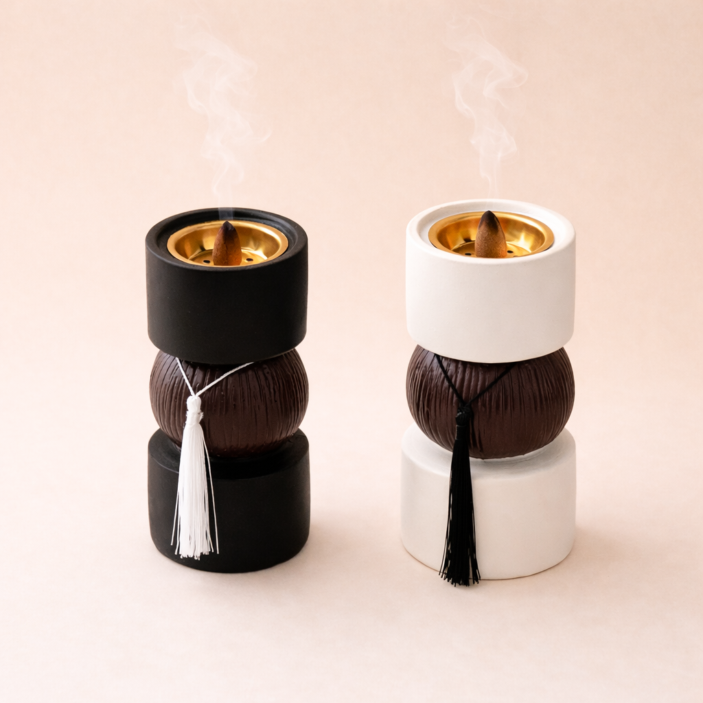 Bakhoor Burner (Modern Black)